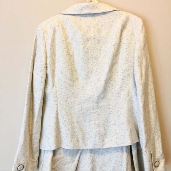 Ann Taylor Ivory Skirt Suit - Picture 3 of 8